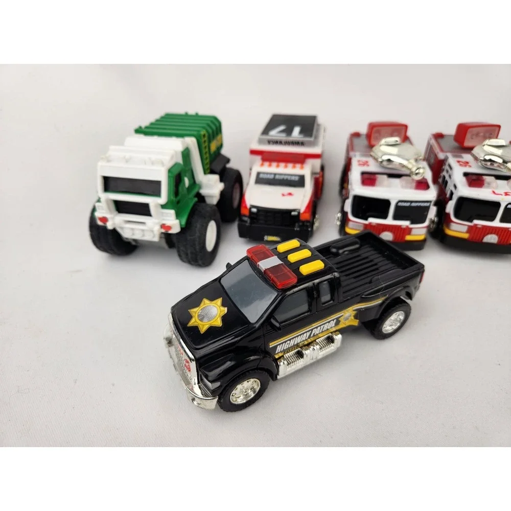 Lot TONKA Fire Trucks And Emergency Vehicles Police Car Garbage First Responders